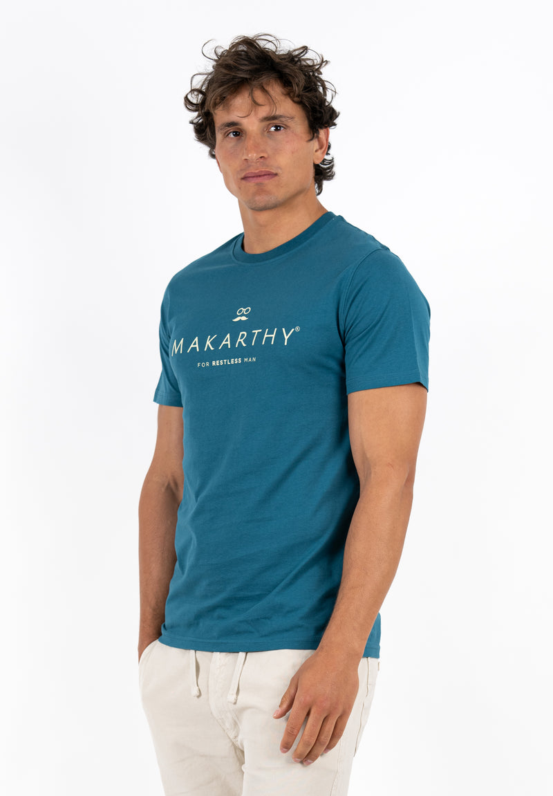 Camiseta New Restless Azul Coral