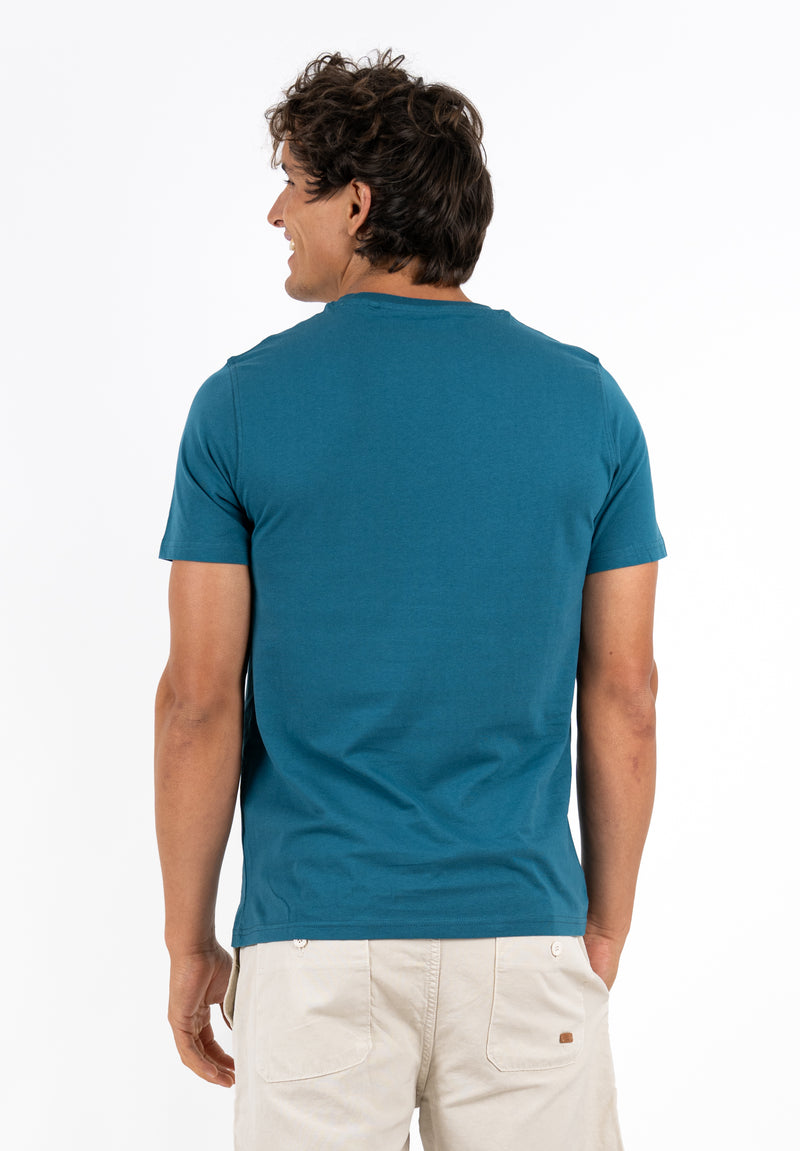 Camiseta New Restless Azul Coral