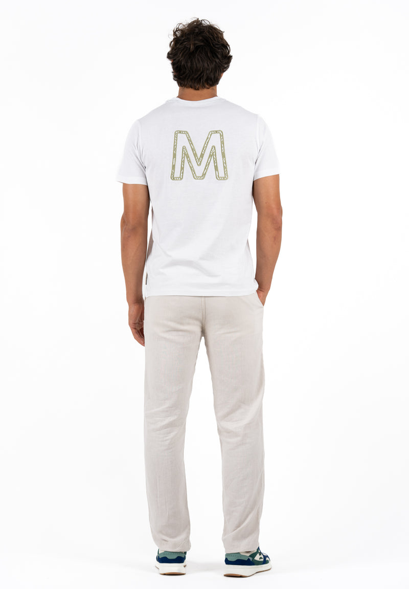 Camiseta M Tejido Blanco