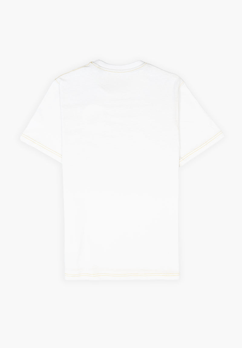 Camiseta Costura Blanco