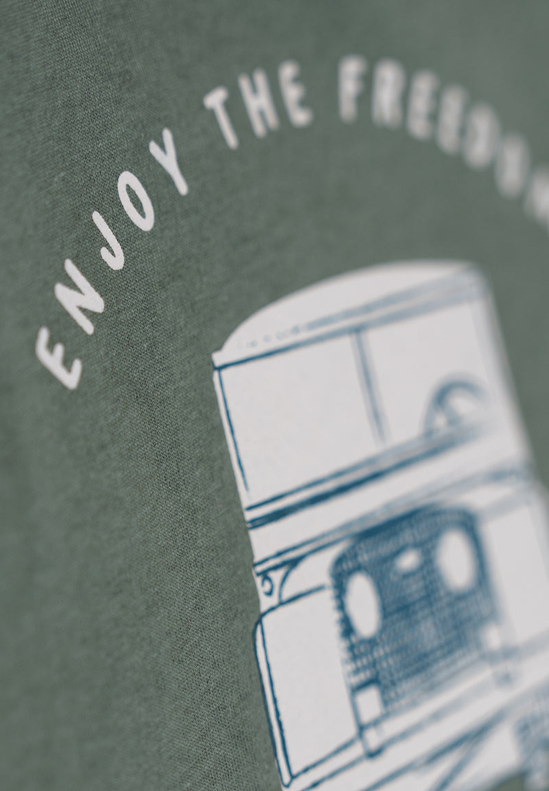 Camiseta Off Road Oliva