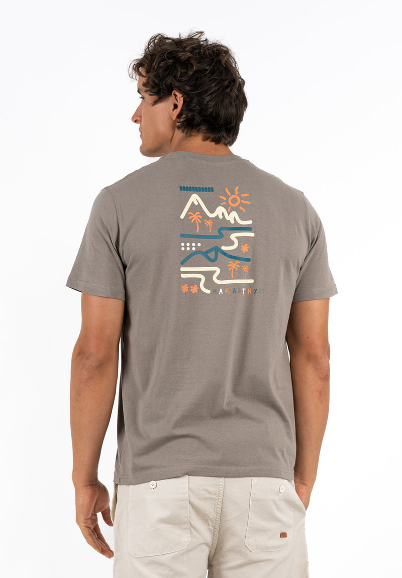 Camiseta Map Kaki
