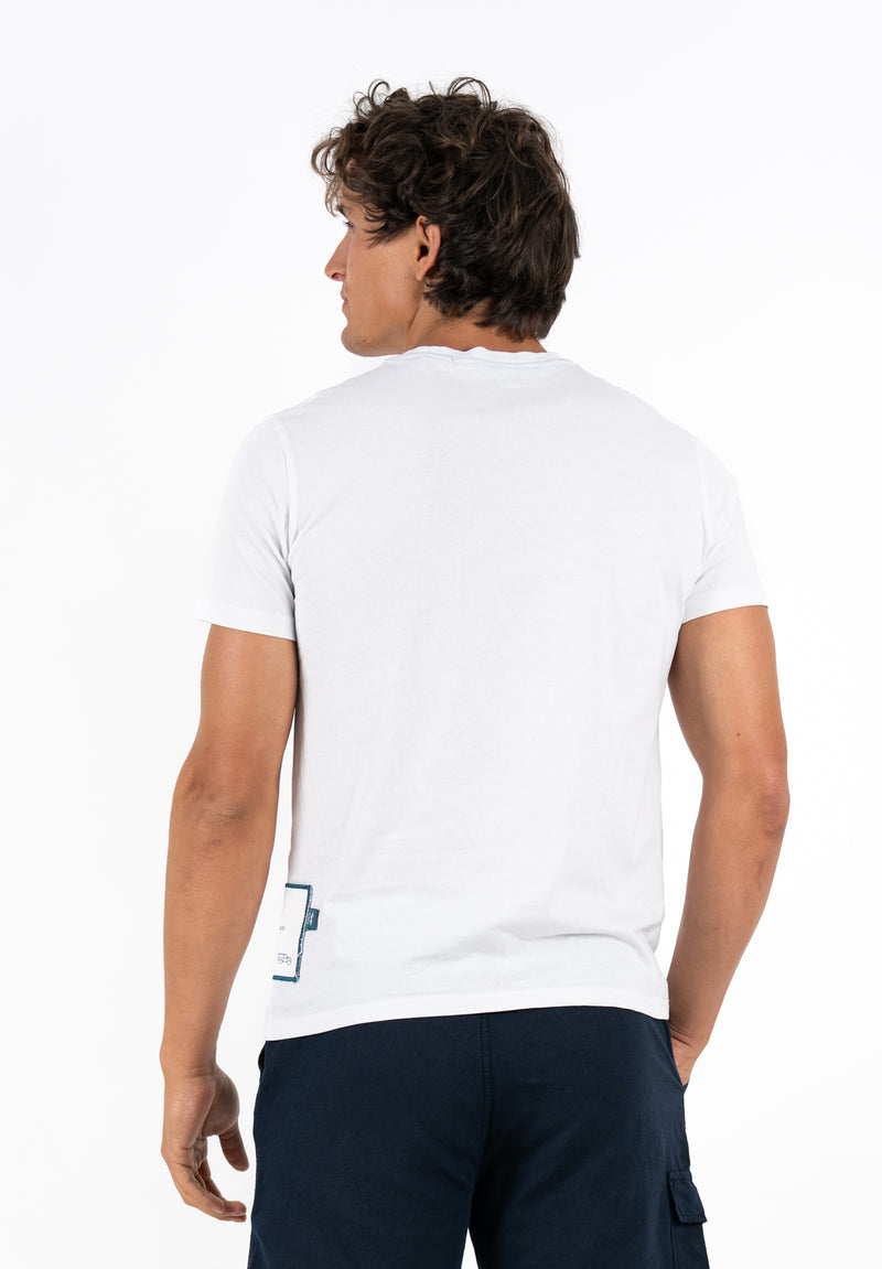 Camiseta Neon Label Blanco