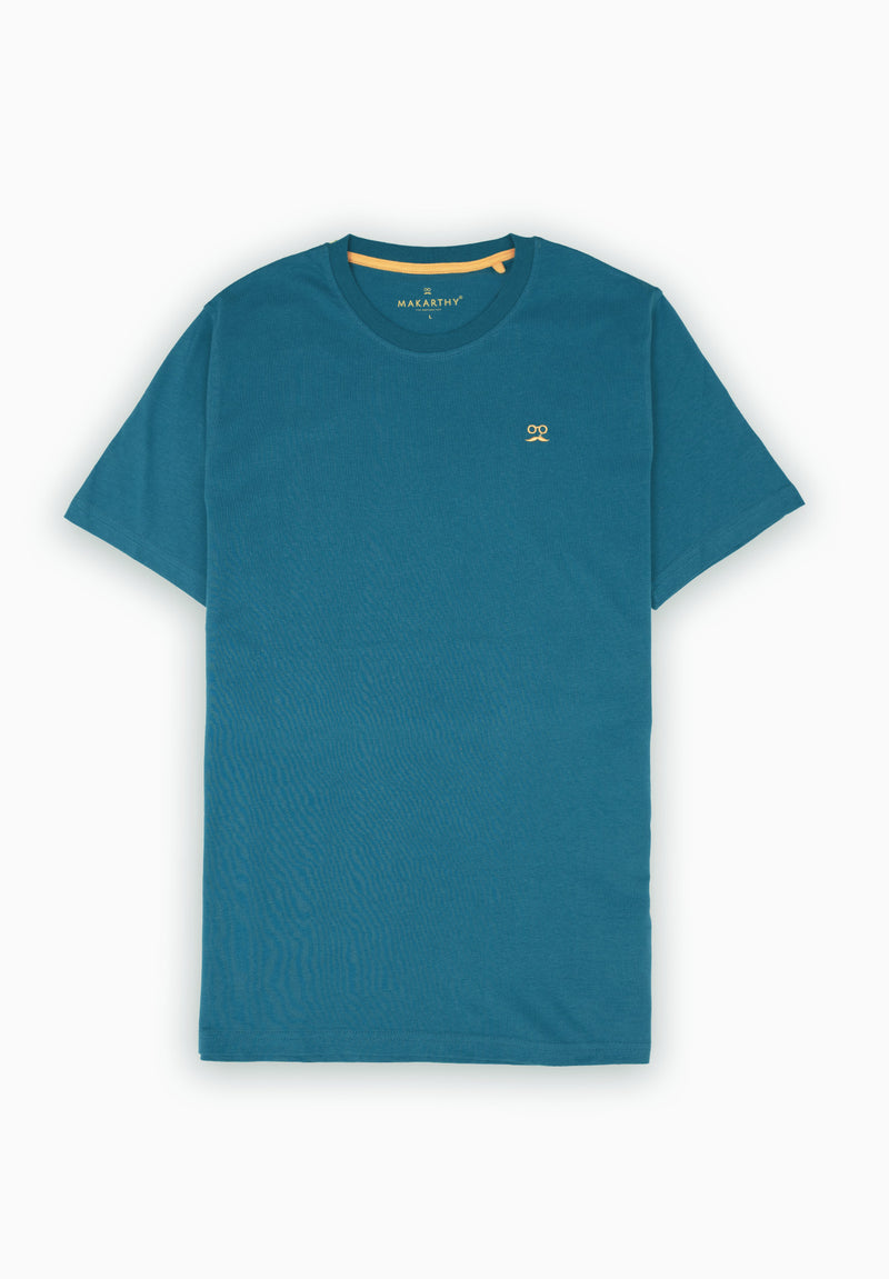 Camiseta Neon Label Azul Coral