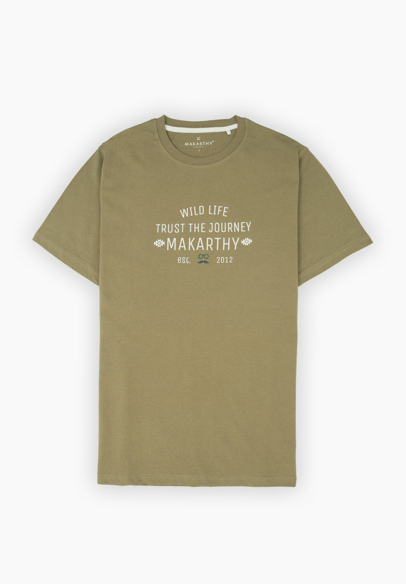 Camiseta Wild Life Basil