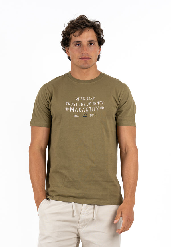 Camiseta Wild Life Basil