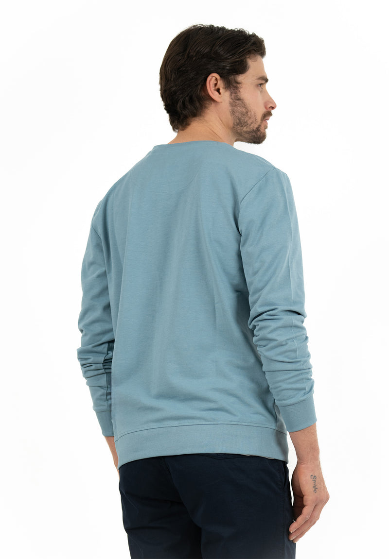 Sudadera Restless Gris Azulado