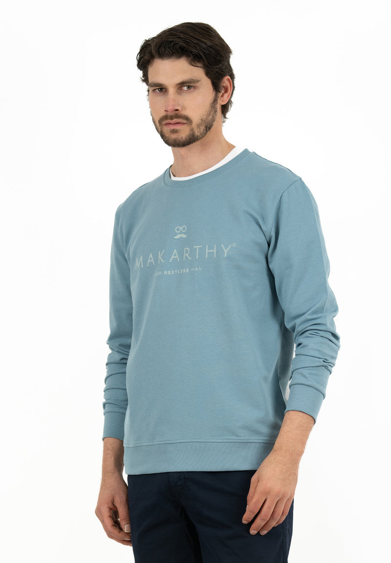 Sudadera Restless Gris Azulado