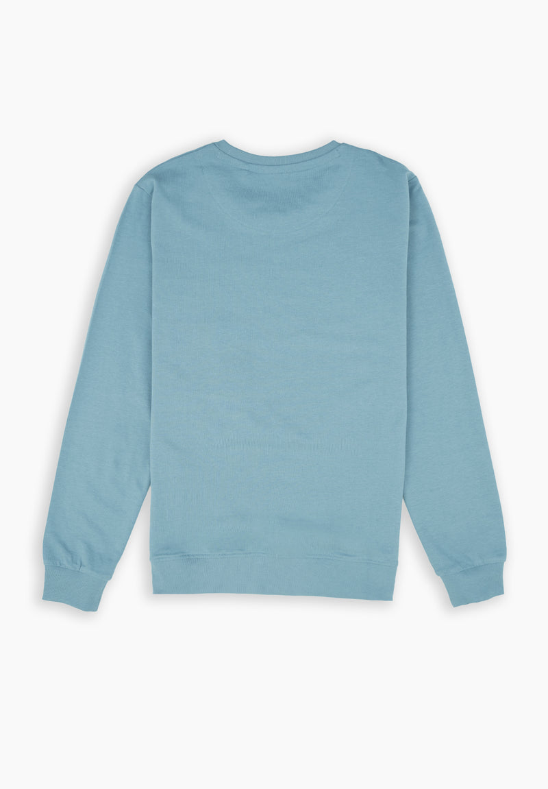 Sudadera Boho Gris Azulado