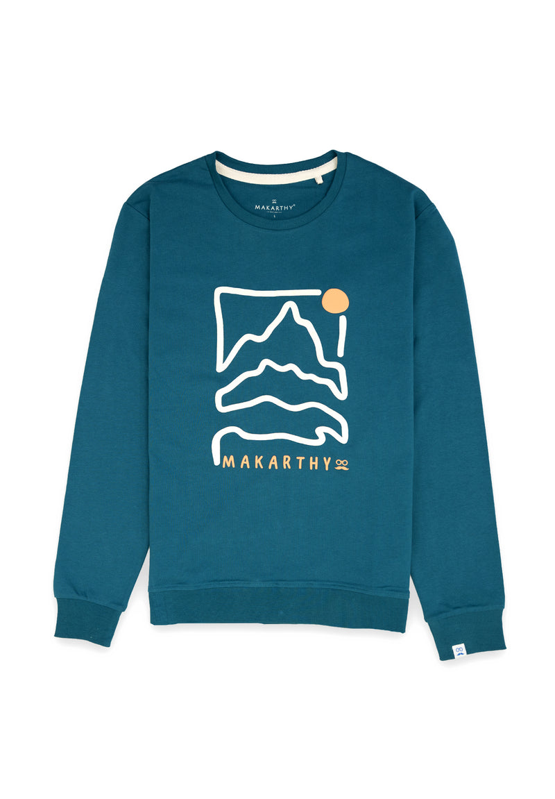 Sudadera Mountain Atlantic Blue
