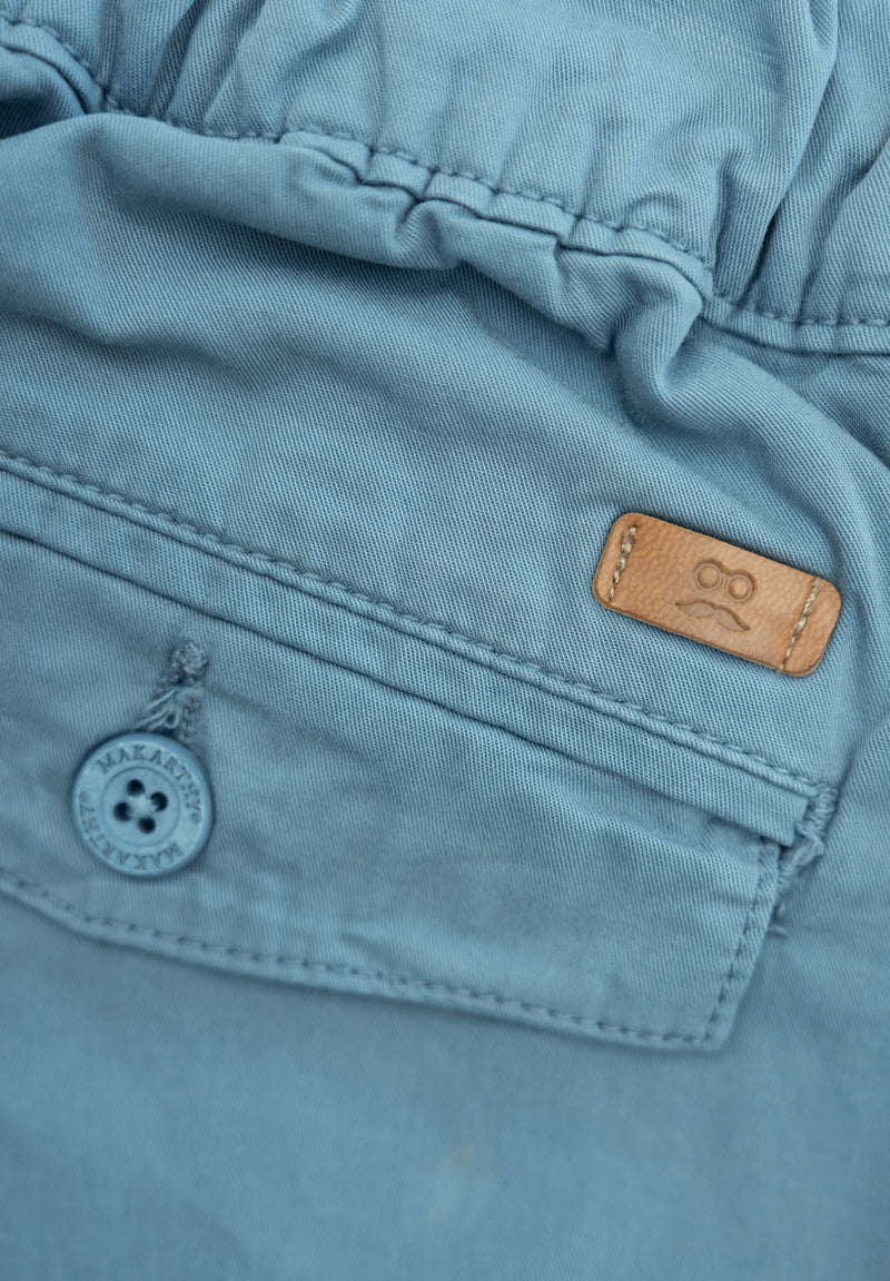 Bermuda relaxed Fit Gris Azulado