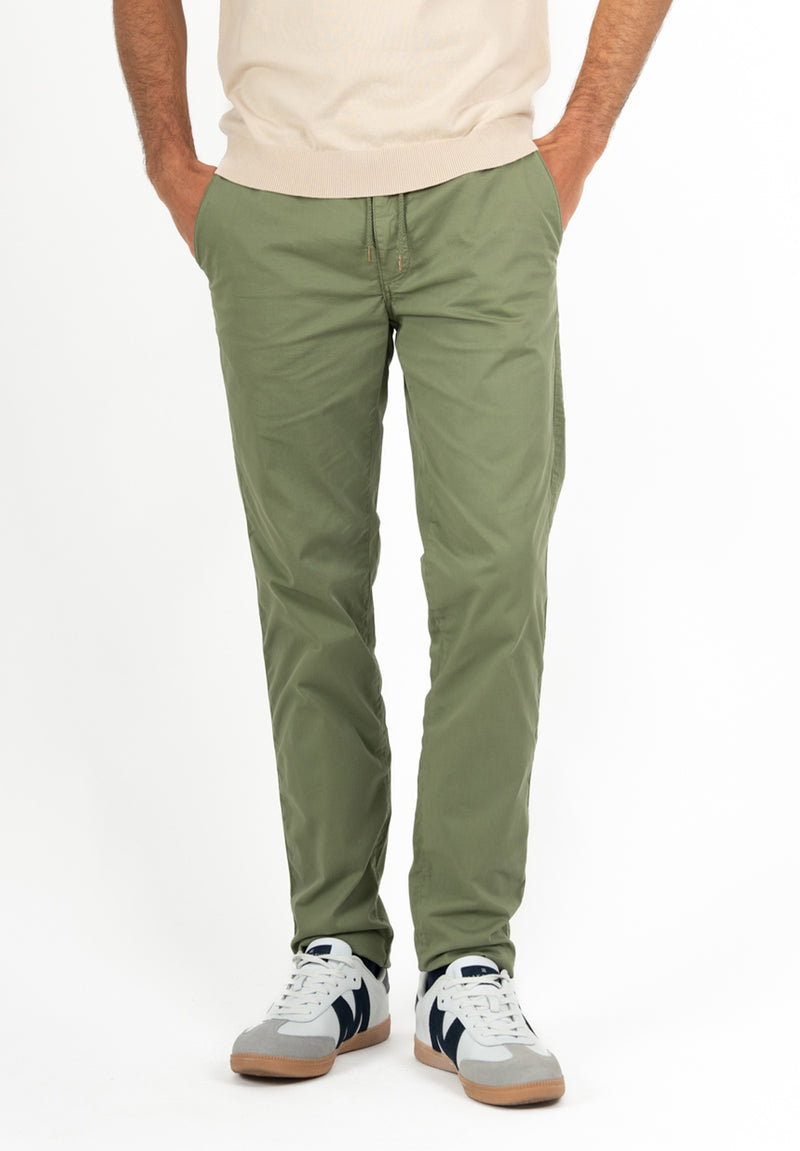 Pantalón Relaxed Fit Oliva