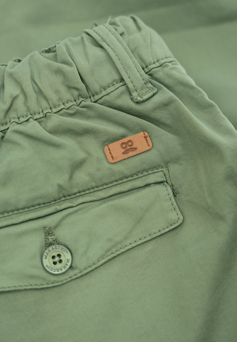 Pantalón Relaxed Fit Oliva