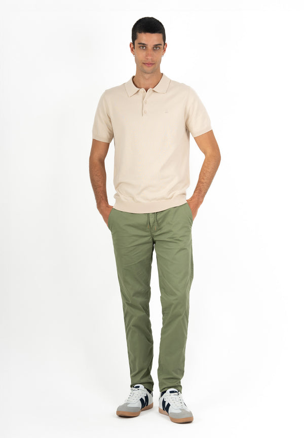 Pantalón Relaxed Fit Oliva