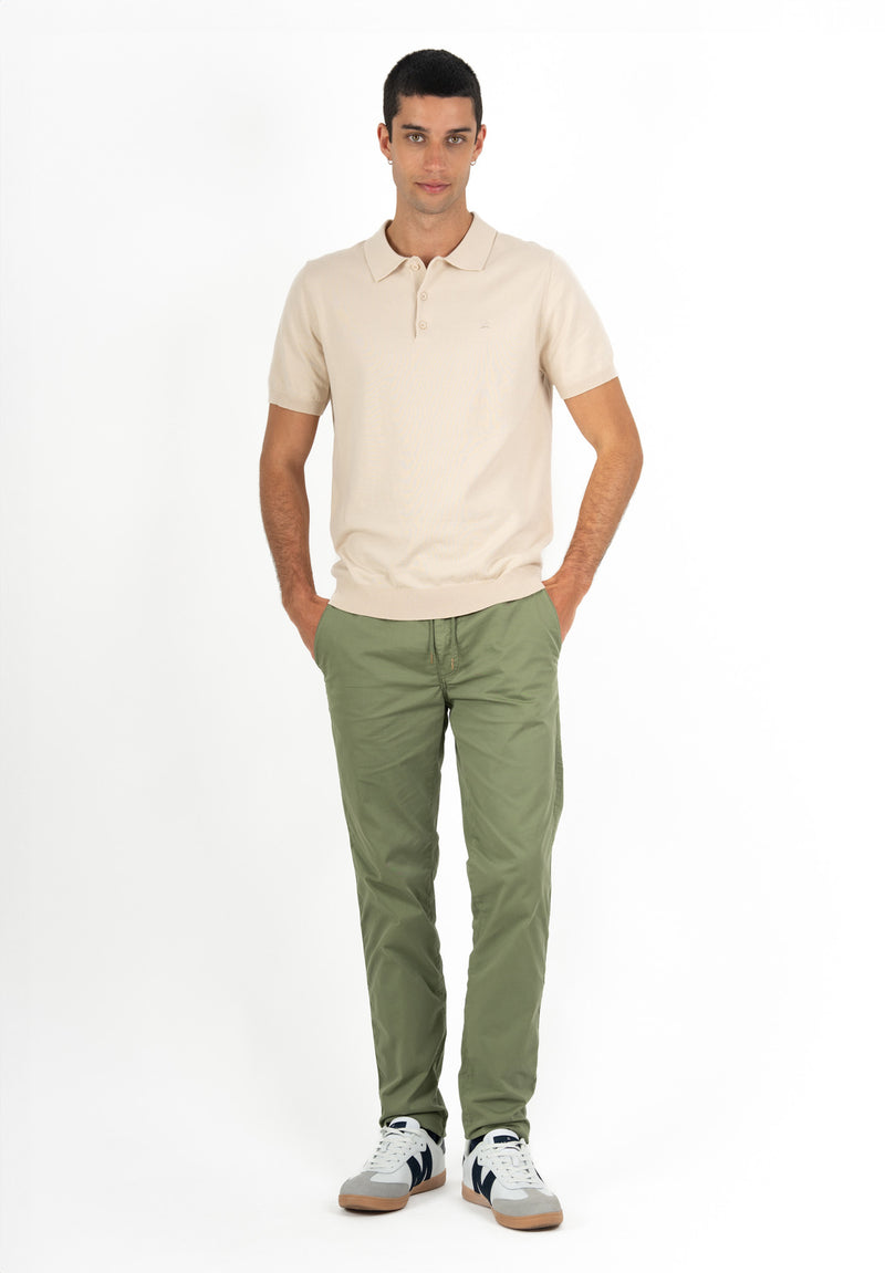 Pantalón Relaxed Fit Oliva