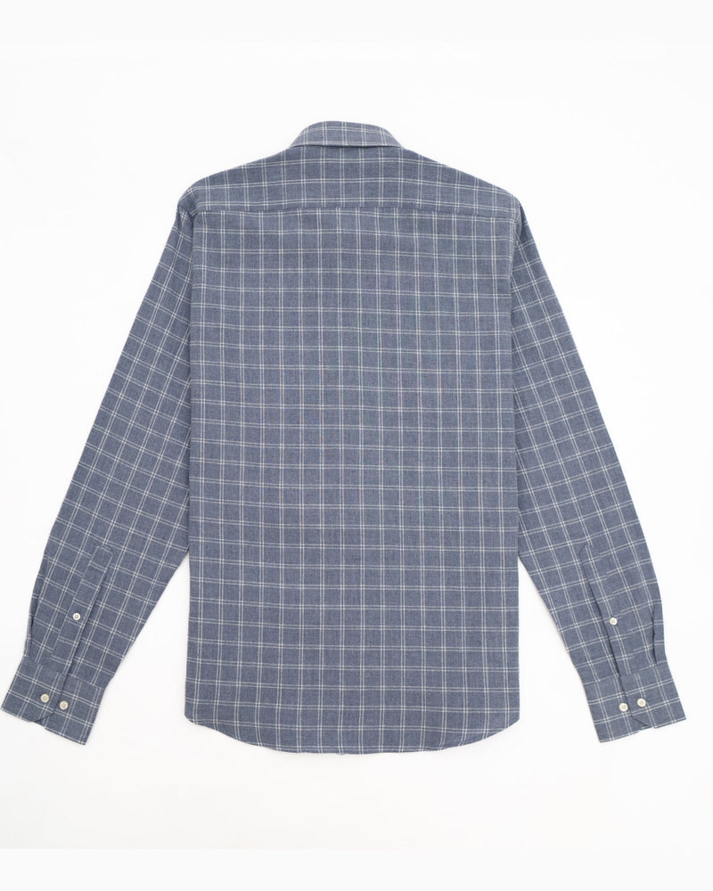 Camisa Cuadros Delavé Añil