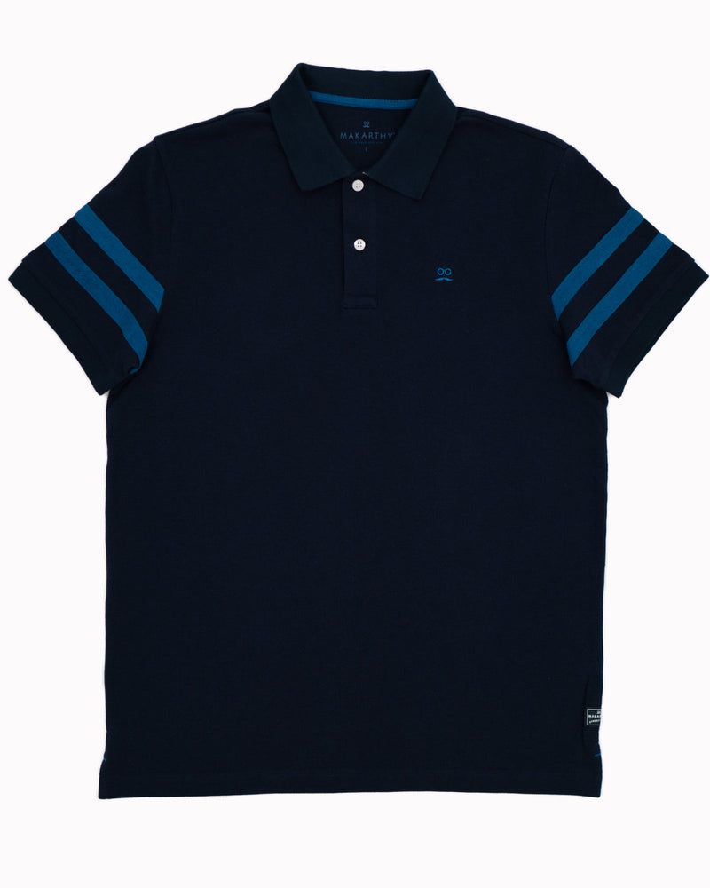 Polo Reverso Cuello Marino